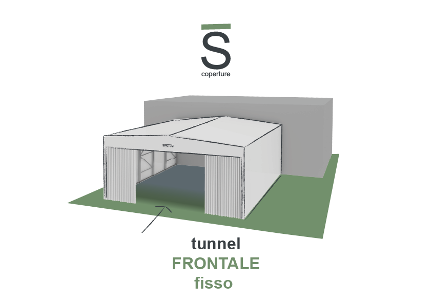 Tunnel frontale fisso