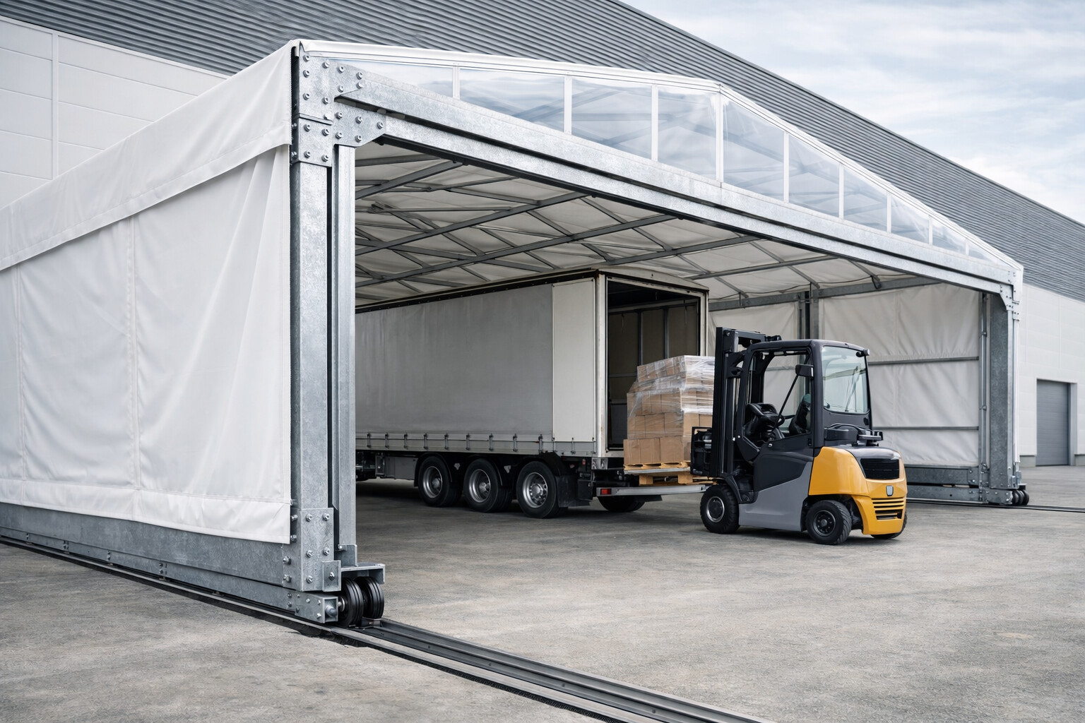 tunnel in pvc fra capannoni